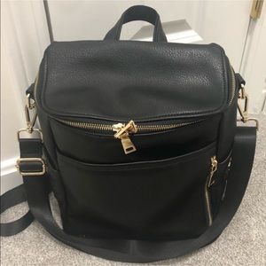 NEW Azaria La Mere Petite Diaper Bag in Black